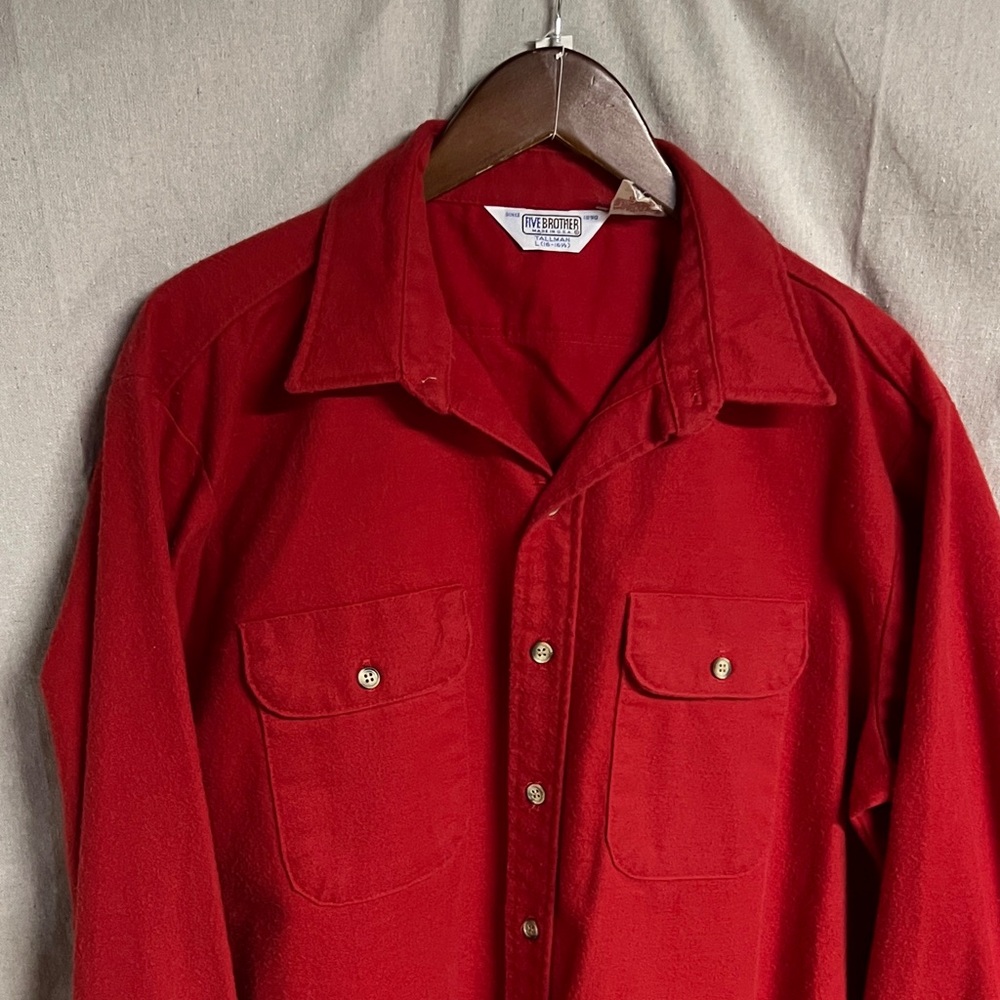 Five Brother Vintage Button Down - image 4